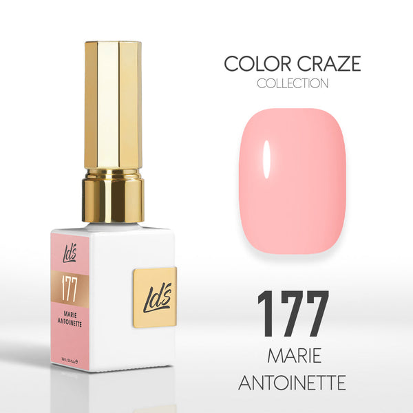  LDS Color Craze Gel Nail Polish - 177 Marie Antoinette - 0.5oz by LDS COLOR CRAZE sold by DTK Nail Supply