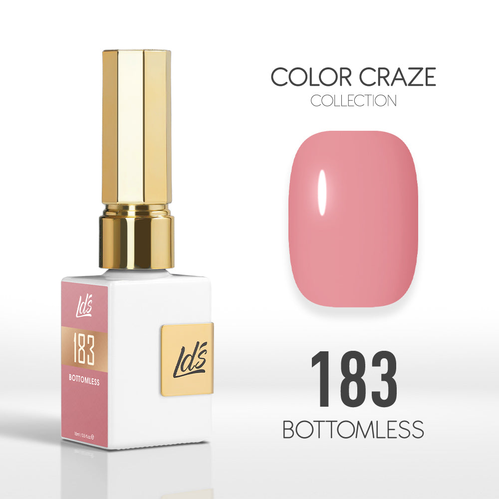  LDS Color Craze Gel Nail Polish - 183 Bottomless - 0.5oz by LDS COLOR CRAZE sold by DTK Nail Supply