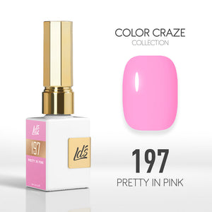  LDS Color Craze Gel Nail Polish - 197 Pretty in Pink - 0.5oz by LDS COLOR CRAZE sold by DTK Nail Supply