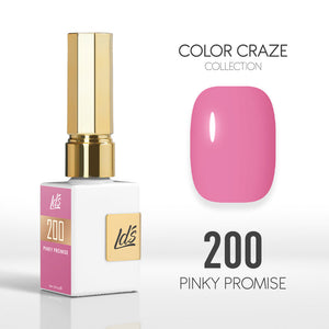  LDS Color Craze Gel Nail Polish - 200 Pinky Promise - 0.5oz by LDS COLOR CRAZE sold by DTK Nail Supply