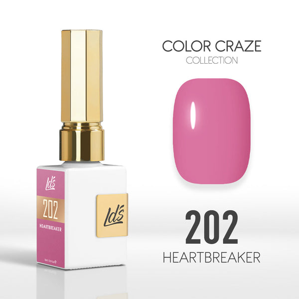  LDS Color Craze Gel Nail Polish - 202 Heartbreaker - 0.5oz by LDS COLOR CRAZE sold by DTK Nail Supply