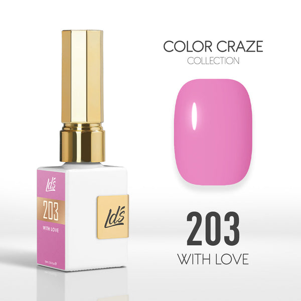  LDS Color Craze Gel Nail Polish - 203 With Love - 0.5oz by LDS COLOR CRAZE sold by DTK Nail Supply