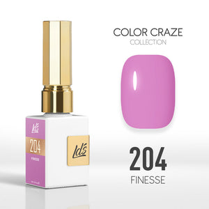  LDS Color Craze Gel Nail Polish - 204 Finesse - 0.5oz by LDS COLOR CRAZE sold by DTK Nail Supply