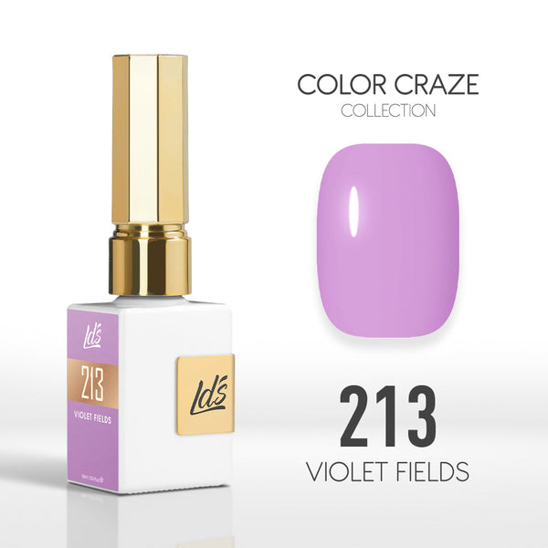  LDS Color Craze Gel Nail Polish - 213 Violet Fields - 0.5oz by LDS COLOR CRAZE sold by DTK Nail Supply