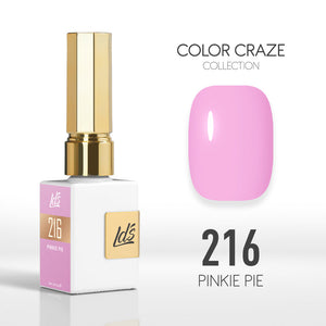  LDS Color Craze Gel Nail Polish - 216 Pinkie Pie - 0.5oz by LDS COLOR CRAZE sold by DTK Nail Supply