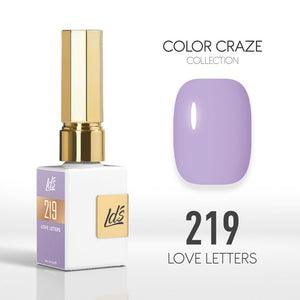  LDS Color Craze Gel Nail Polish - 219 Love Letters - 0.5oz by LDS COLOR CRAZE sold by DTK Nail Supply