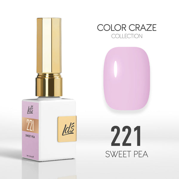  LDS Color Craze Gel Nail Polish - 221 Sweet Pea - 0.5oz by LDS COLOR CRAZE sold by DTK Nail Supply