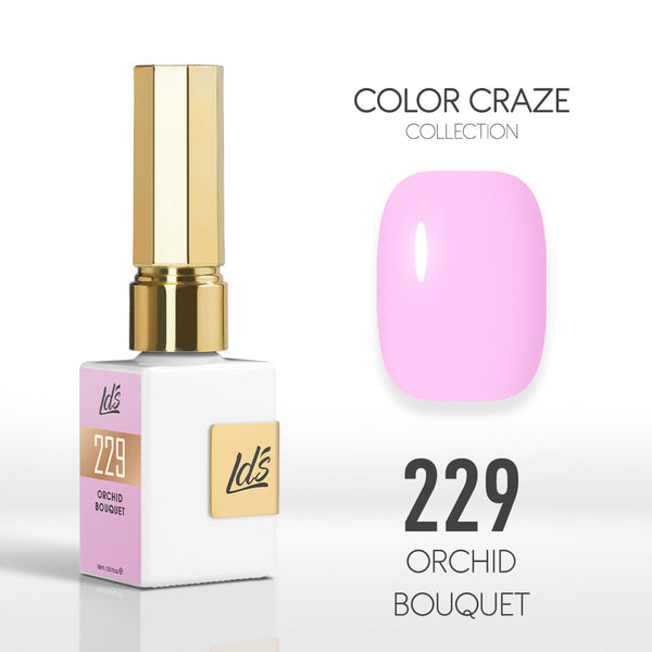  LDS Color Craze Gel Nail Polish - 229 Orchid Bouquet - 0.5oz by LDS COLOR CRAZE sold by DTK Nail Supply