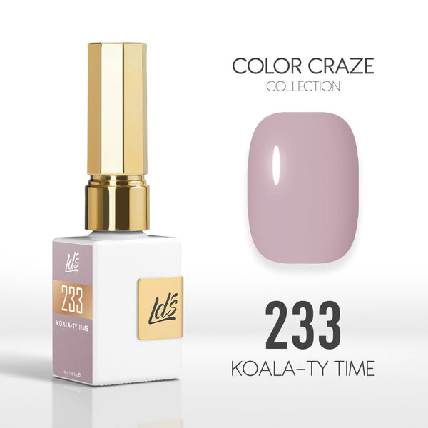  LDS Color Craze Gel Nail Polish - 233 Koala-ty Time - 0.5oz by LDS COLOR CRAZE sold by DTK Nail Supply