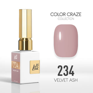 LDS Color Craze Collection - 234 Velvet Ash - Gel Polish 0.5oz