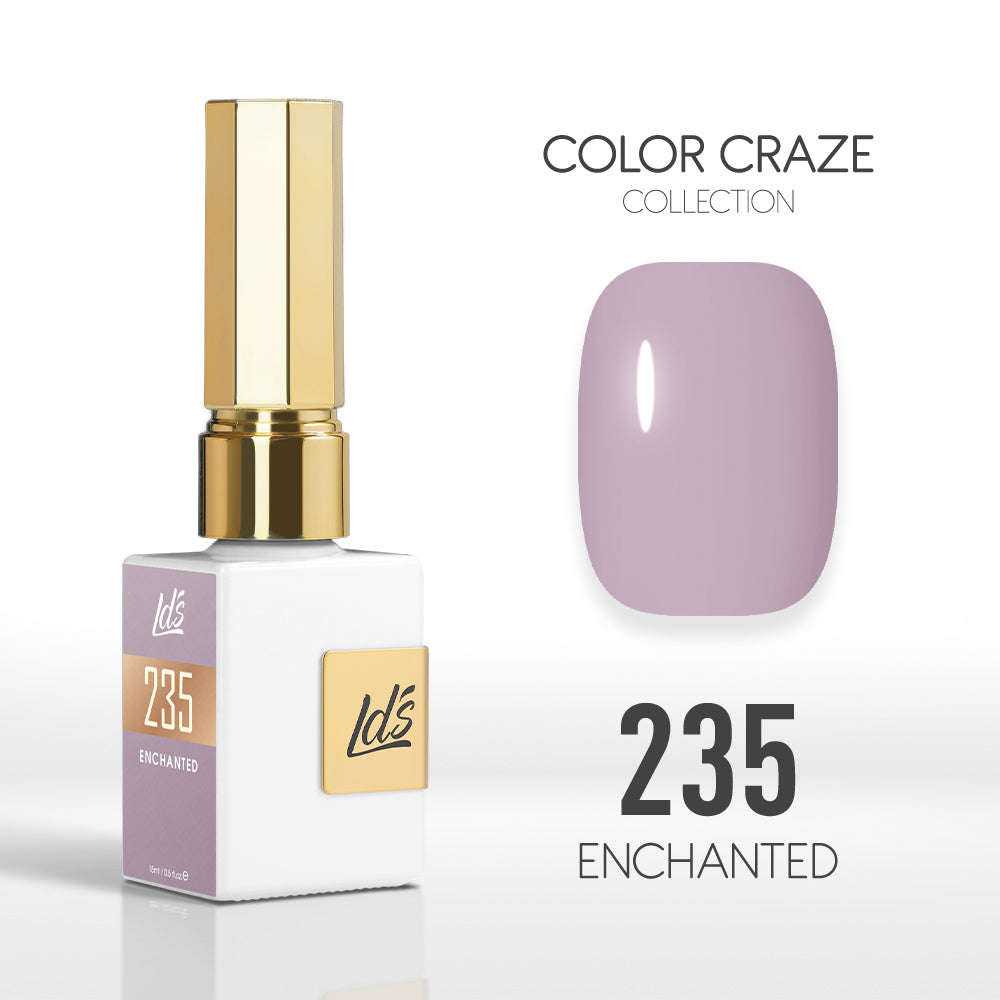  LDS Color Craze Gel Nail Polish - 235 Enchanted - 0.5oz by LDS COLOR CRAZE sold by DTK Nail Supply