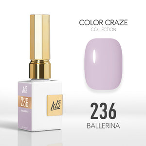  LDS Color Craze Gel Nail Polish - 236 Ballerina - 0.5oz by LDS COLOR CRAZE sold by DTK Nail Supply