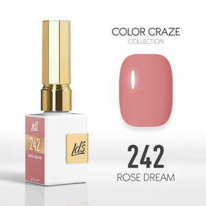  LDS Color Craze Gel Nail Polish - 242 Rose Dream - 0.5oz by LDS COLOR CRAZE sold by DTK Nail Supply