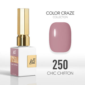 LDS Color Craze Collection - 250 Chic Chiffon - Gel Polish 0.5oz