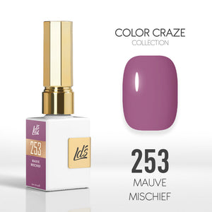 LDS Color Craze Collection - 253 Mauve Mischief - Gel Polish 0.5oz