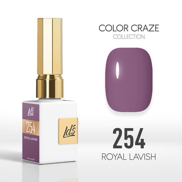  LDS Color Craze Gel Nail Polish - 254 Royal Lavish - 0.5oz by LDS COLOR CRAZE sold by DTK Nail Supply