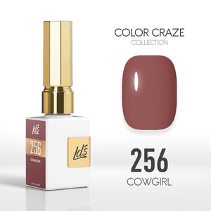  LDS Color Craze Gel Nail Polish - 256 Cowgirl - 0.5oz by LDS COLOR CRAZE sold by DTK Nail Supply