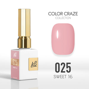  LDS Color Craze Gel Nail Polish - 025 Sweet 16 - 0.5oz by LDS COLOR CRAZE sold by DTK Nail Supply