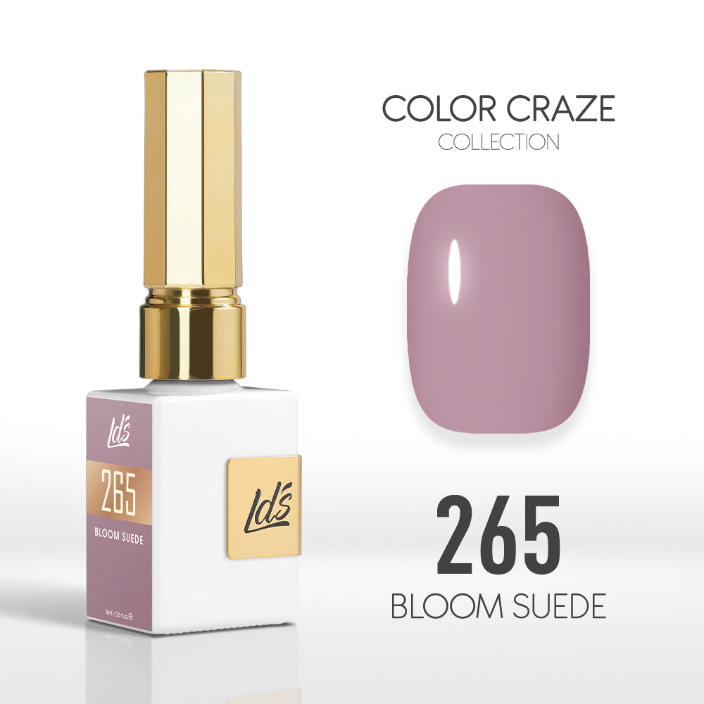  LDS Color Craze Gel Nail Polish - 265 Bloom Suede - 0.5oz by LDS COLOR CRAZE sold by DTK Nail Supply