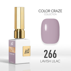  LDS Color Craze Gel Nail Polish - 266 Lavish Lilac - 0.5oz by LDS COLOR CRAZE sold by DTK Nail Supply