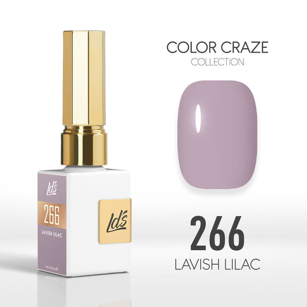  LDS Color Craze Gel Nail Polish - 266 Lavish Lilac - 0.5oz by LDS COLOR CRAZE sold by DTK Nail Supply