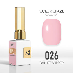  LDS Color Craze Gel Nail Polish - 026 Ballet Slipper - 0.5oz by LDS COLOR CRAZE sold by DTK Nail Supply