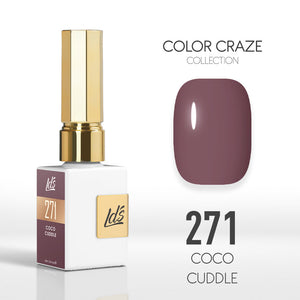  LDS Color Craze Gel Nail Polish - 271 Cocoa Cuddle - 0.5oz by LDS COLOR CRAZE sold by DTK Nail Supply