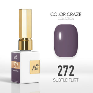  LDS Color Craze Gel Nail Polish - 272 Subtle Flirt - 0.5oz by LDS COLOR CRAZE sold by DTK Nail Supply