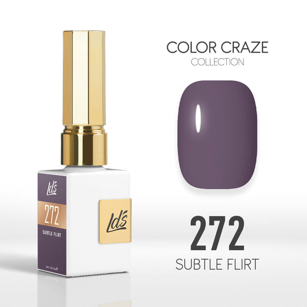  LDS Color Craze Gel Nail Polish - 272 Subtle Flirt - 0.5oz by LDS COLOR CRAZE sold by DTK Nail Supply