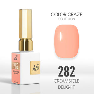  LDS Color Craze Gel Nail Polish - 282 Creamsicle Delight - 0.5oz by LDS COLOR CRAZE sold by DTK Nail Supply