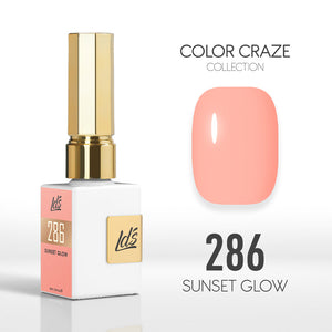  LDS Color Craze Gel Nail Polish - 286 Sunset Glow - 0.5oz by LDS COLOR CRAZE sold by DTK Nail Supply