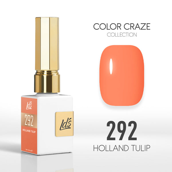  LDS Color Craze Gel Nail Polish - 292 Holland Tulip - 0.5oz by LDS COLOR CRAZE sold by DTK Nail Supply