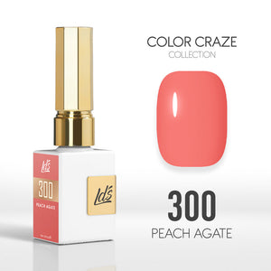  LDS Color Craze Gel Nail Polish - 300 Peach Agate - 0.5oz by LDS COLOR CRAZE sold by DTK Nail Supply