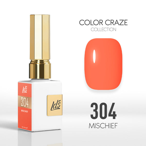  LDS Color Craze Gel Nail Polish - 304 Mischief - 0.5oz by LDS COLOR CRAZE sold by DTK Nail Supply