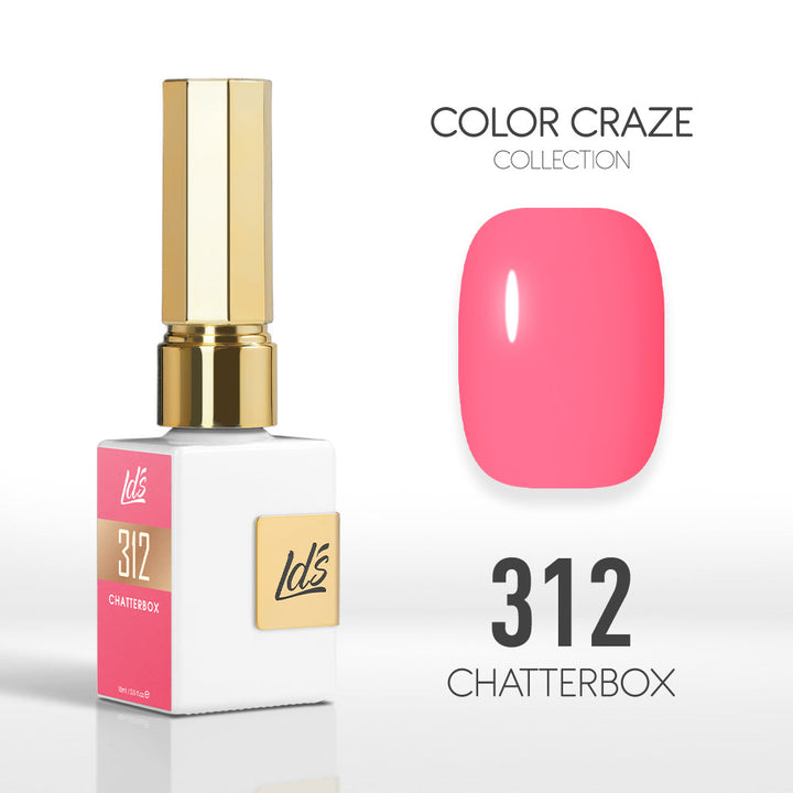 LDS Color Craze Collection - 312 Chatterbox - Gel Polish 0.5oz
