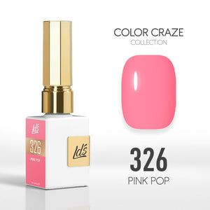 LDS Color Craze Collection - 326 Pink Pop - Gel Polish 0.5oz