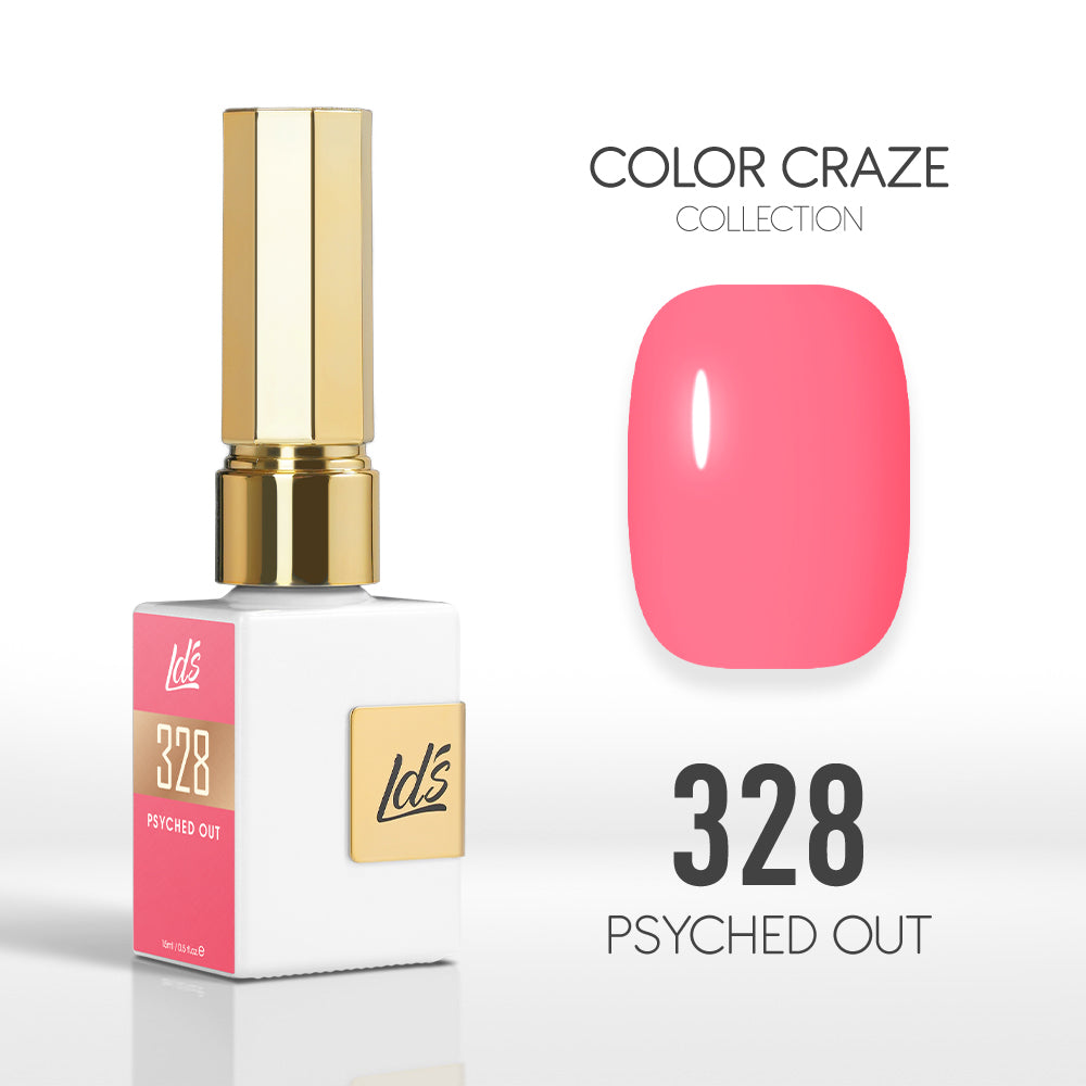  LDS Color Craze Gel Nail Polish - 328 Psyched Out - 0.5oz by LDS COLOR CRAZE sold by DTK Nail Supply