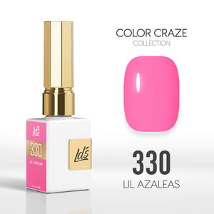 LDS Color Craze Collection - 330 Lil Azaleas - Gel Polish 0.5oz