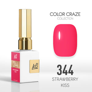  LDS Color Craze Gel Nail Polish - 344 Strawberry Kiss - 0.5oz by LDS COLOR CRAZE sold by DTK Nail Supply