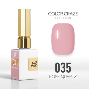  LDS Color Craze Gel Nail Polish - 035 Rose Quartz - 0.5oz by LDS COLOR CRAZE sold by DTK Nail Supply