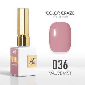  LDS Color Craze Gel Nail Polish - 036 Mauve Mist - 0.5oz by LDS COLOR CRAZE sold by DTK Nail Supply