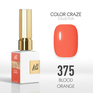  LDS Color Craze Gel Nail Polish - 375 Blood Orange - 0.5oz by LDS COLOR CRAZE sold by DTK Nail Supply