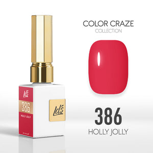 LDS Color Craze Collection - 386 Holly Jolly - Gel Polish 0.5oz