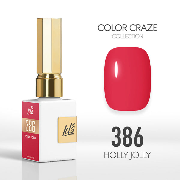  LDS Color Craze Gel Nail Polish - 386 Holly Jolly - 0.5oz by LDS COLOR CRAZE sold by DTK Nail Supply