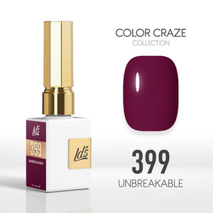  LDS Color Craze Gel Nail Polish - 399 Unbreakable - 0.5oz by LDS COLOR CRAZE sold by DTK Nail Supply