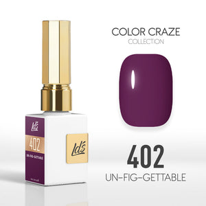  LDS Color Craze Gel Nail Polish - 402 Un-fig-gettable - 0.5oz by LDS COLOR CRAZE sold by DTK Nail Supply