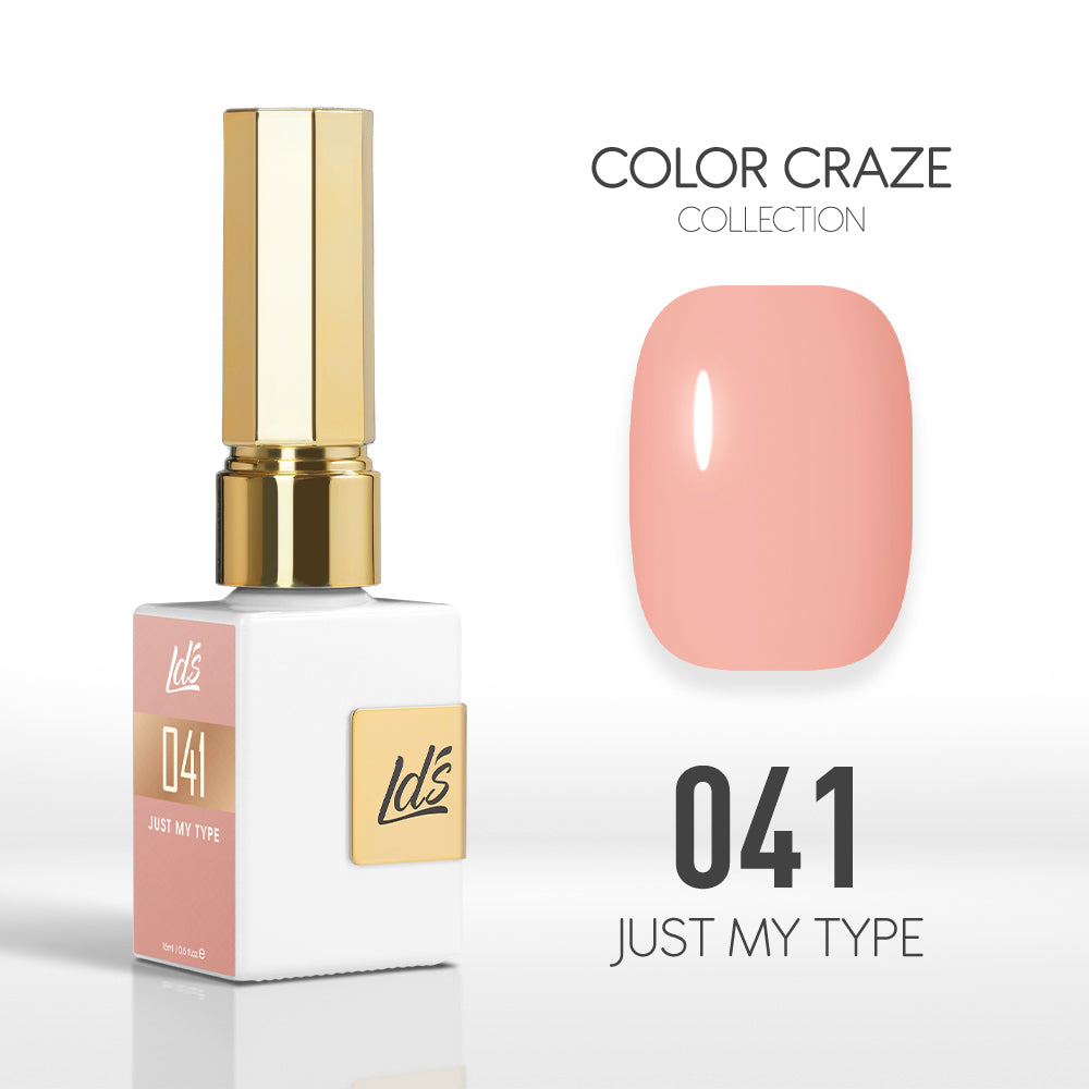  LDS Color Craze Gel Nail Polish - 041 Just My Type - 0.5oz by LDS COLOR CRAZE sold by DTK Nail Supply