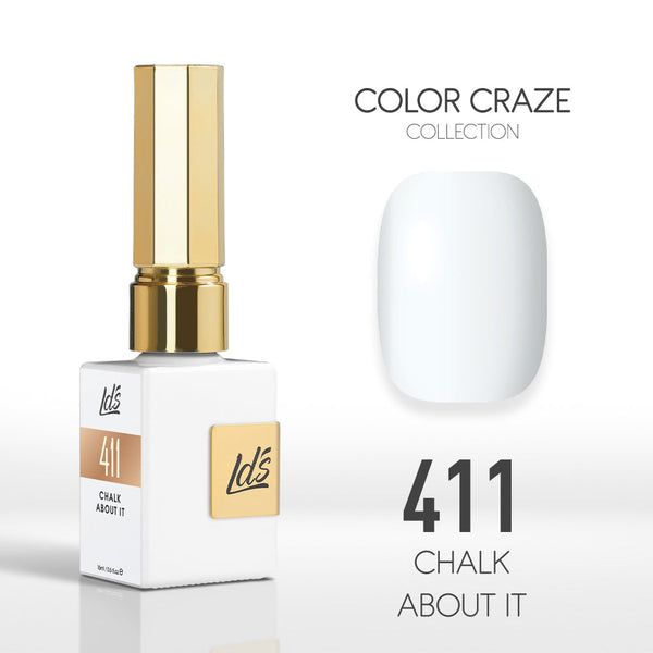 LDS Color Craze Collection - 411 Chalk About It - Gel Polish 0.5oz