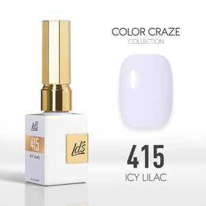  LDS Color Craze Gel Nail Polish - 415 Icy Lilac - 0.5oz by LDS COLOR CRAZE sold by DTK Nail Supply