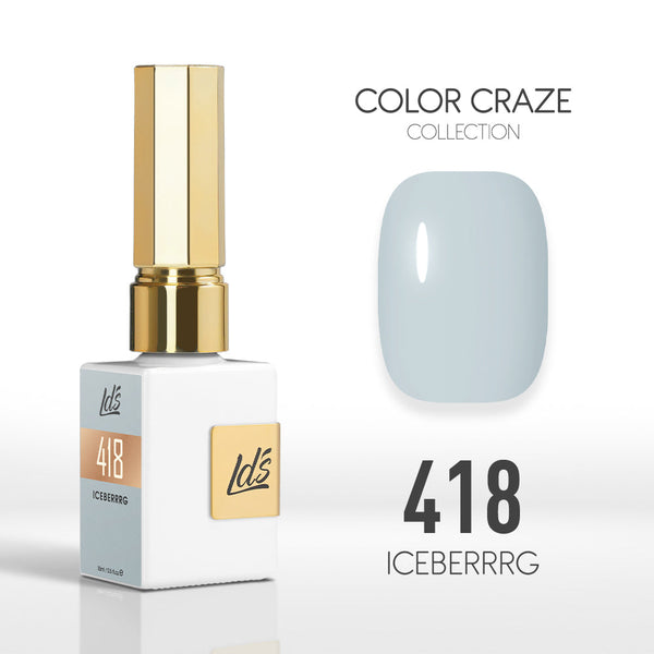  LDS Color Craze Gel Nail Polish - 418 Iceberrrg - 0.5oz by LDS COLOR CRAZE sold by DTK Nail Supply